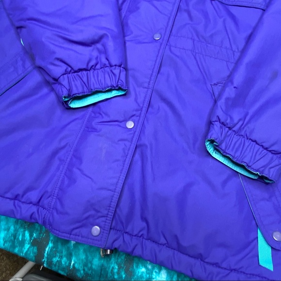 Vintage Patagonia Parka 8 Purple Pink Ski Jacket - Picture 11 of 16